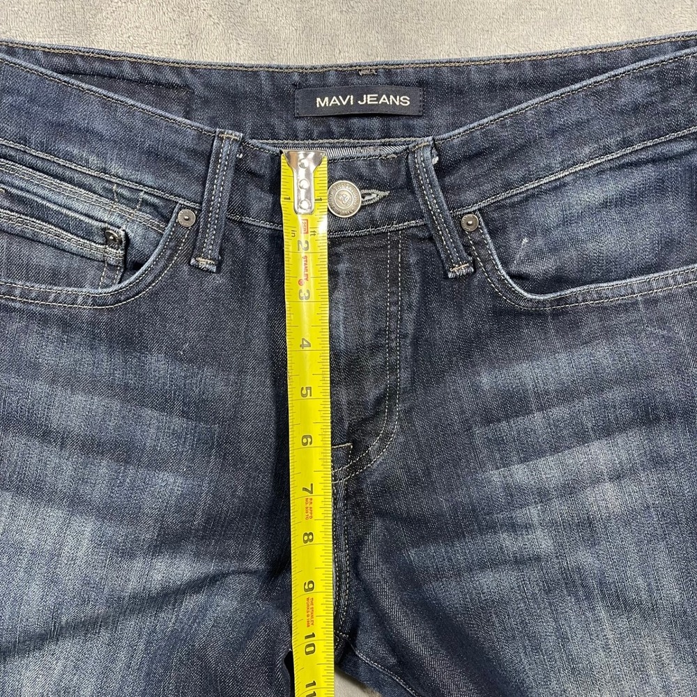 Mavi Jeans Dark Wash Slim Fit Denim Pants Casual Everyday Wear Mens 30x30 - Picture 5 of 11